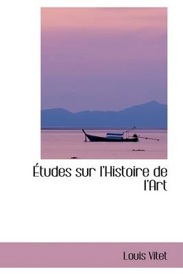 Book cover for tudes Sur l'Histoire de l'Art