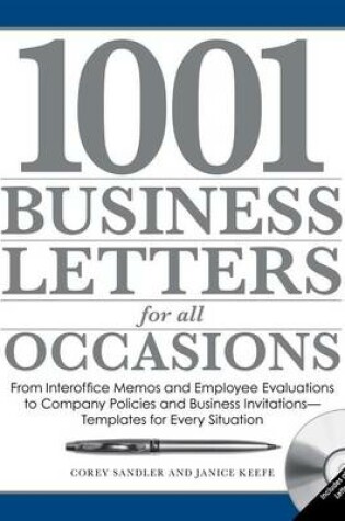 Cover of 1001 Business Letters for All Occasions