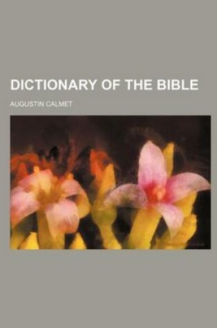 Cover of Dictionary of the Bible