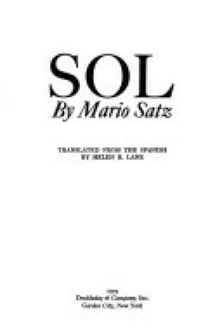 Cover of Sol