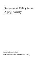 Cover of Retirement Policy in an Ageing Society