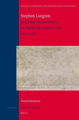 Cover of Stephen Langton