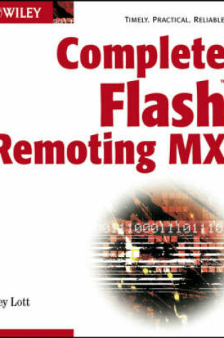 Cover of Complete Flash Remoting MX