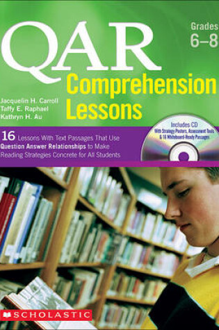 Cover of Qar Comprehension Lessons Grades 6-8