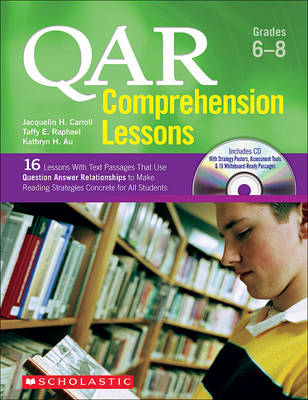 Book cover for Qar Comprehension Lessons Grades 6-8