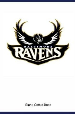 Cover of Blank Comic Book Baltimore Ravens