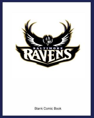 Book cover for Blank Comic Book Baltimore Ravens