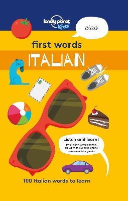 Book cover for Lonely Planet First Words - Italian
