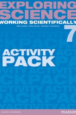 Cover of Exploring Science: Working Scientifically Activity Pack Year 7