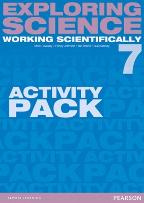 Cover of Exploring Science: Working Scientifically Activity Pack Year 7