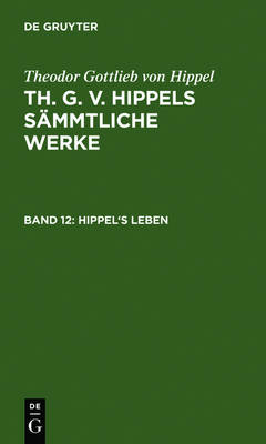 Book cover for Hippel's Leben