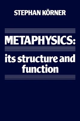 Book cover for Metaphysics