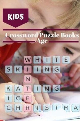 Cover of Kids Crossword Puzzle Books Age