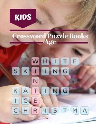 Book cover for Kids Crossword Puzzle Books Age