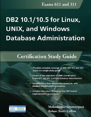 Book cover for DB2 10.1/10.5 for Linux, UNIX, and Windows Database Administration