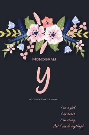 Cover of Monogram 'Y' Notebook (Diary, Journal)