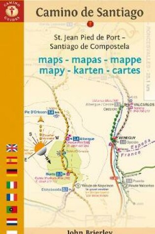 Cover of Camine De Santiago Maps - Ninth Edition