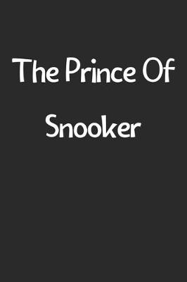 Book cover for The Prince Of Snooker