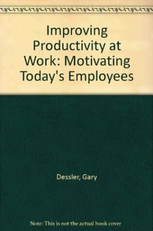 Cover of Improving Productivity at Work