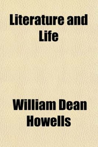 Cover of Literature and Life; Studies