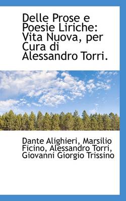 Book cover for Delle Prose E Poesie Liriche