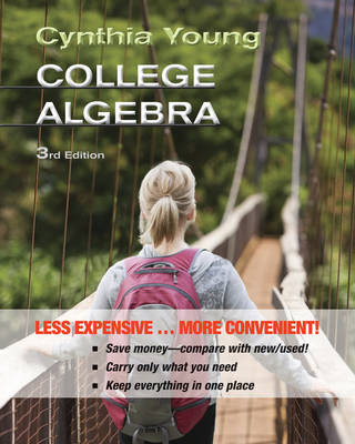 Book cover for College Algebra, Binder Ready Version