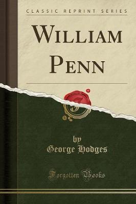 Book cover for William Penn (Classic Reprint)