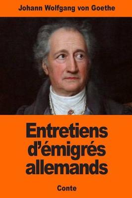 Book cover for Entretiens d'émigrés allemands