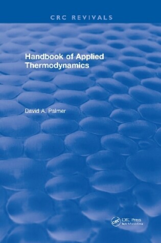 Cover of CRC Handbook of Applied Thermodynamics