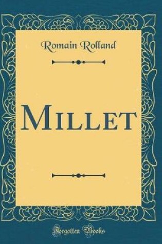 Cover of Millet (Classic Reprint)