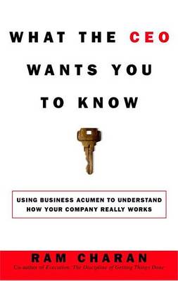 Book cover for What the CEO Wants You to Know