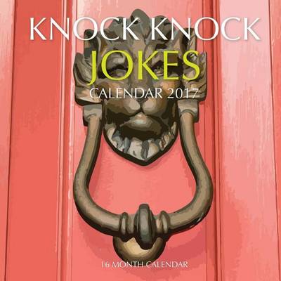 Book cover for Knock Knock Jokes Calendar 2017