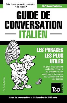 Book cover for Guide de conversation Francais-Italien et dictionnaire concis de 1500 mots