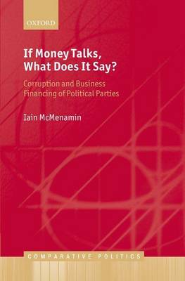 Book cover for If Money Talks, What Does It Say?: Corruption and Business Financing of Political Parties