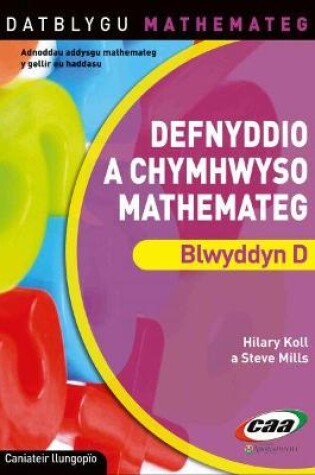 Cover of Datblygu Mathemateg: Defnyddio a Chymhwyso Mathemateg Blwyddyn D