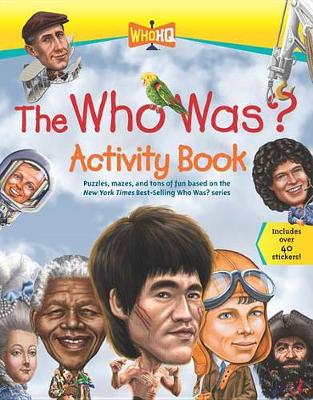 Book cover for The Who Was? Activity Book