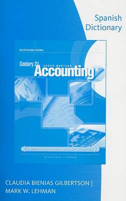 Book cover for Century 21 Accounting Spanish Dictionary