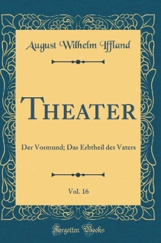 Cover of Theater, Vol. 16