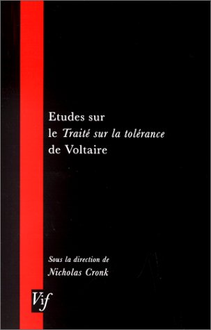 Cover of Etudes Sur Le Traite Sur La Tolerance De Voltaire