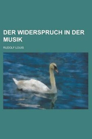 Cover of Der Widerspruch in Der Musik