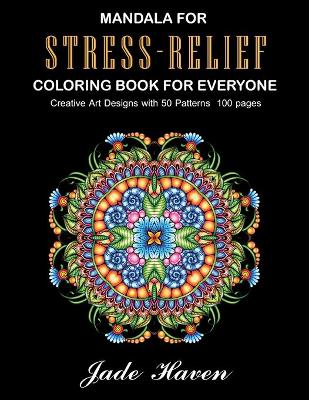 Book cover for Mandala for Stress-Relief Coloring Book for Everyone