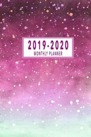 Cover of 2019-2020 Monthly Planner