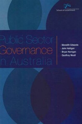 Cover of Public Sector Governance in Australia