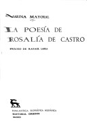 Book cover for La Poesia de Rosalia de Castro