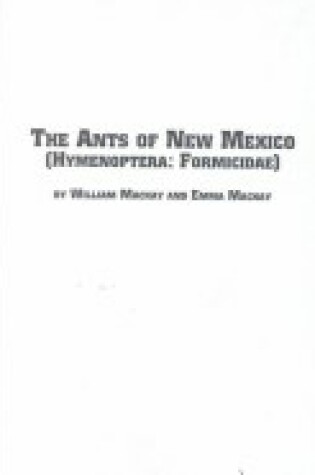 Cover of The Ants of New Mexico