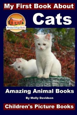Book cover for My First Book About Cats - Amazing Animal Books - Children's Picture Books