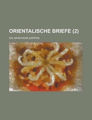 Book cover for Orientalische Briefe (2)