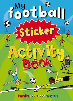 Book cover for My Football Sticker Activity Book