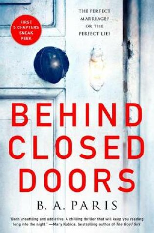 Cover of Behind Closed Doors 5-Chapter Sampler