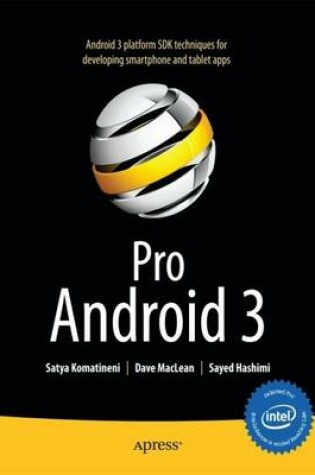 Cover of Pro Android 3